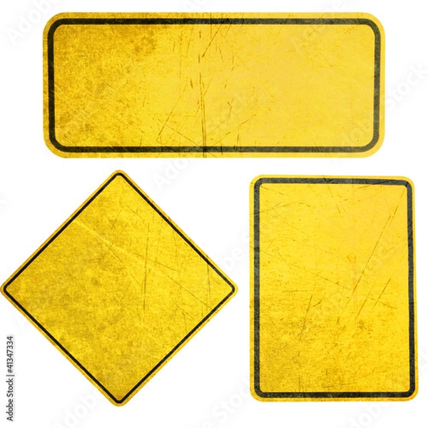 Obraz Yellow Sign