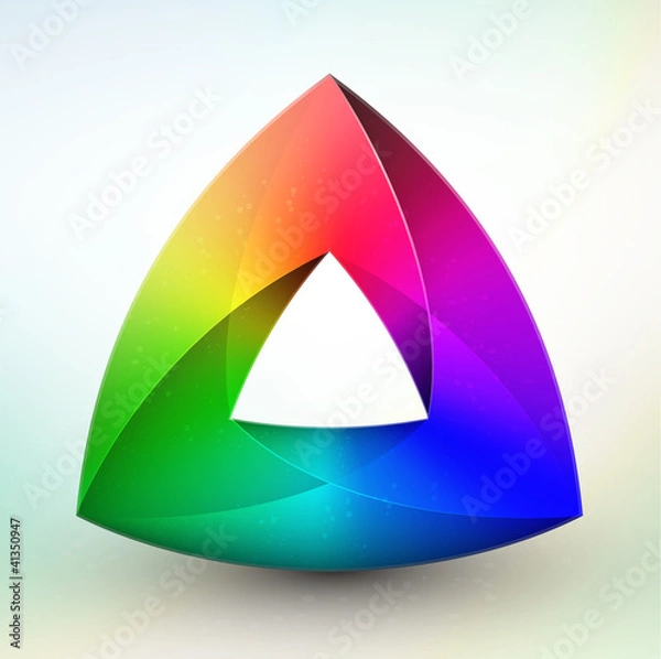 Fototapeta Gem color wheel