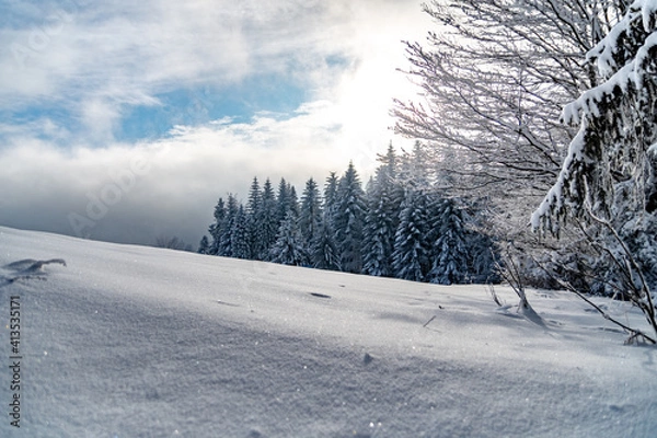 Obraz Beskid zimą