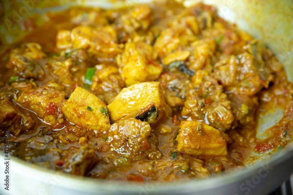 Obraz Indian Nepali Style Chicken Curry