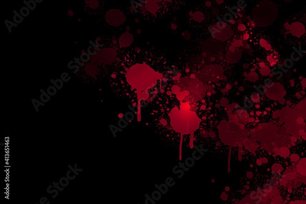 Obraz Background paint splashes gradient Color transition