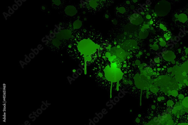 Obraz Background paint splashes gradient Color transition