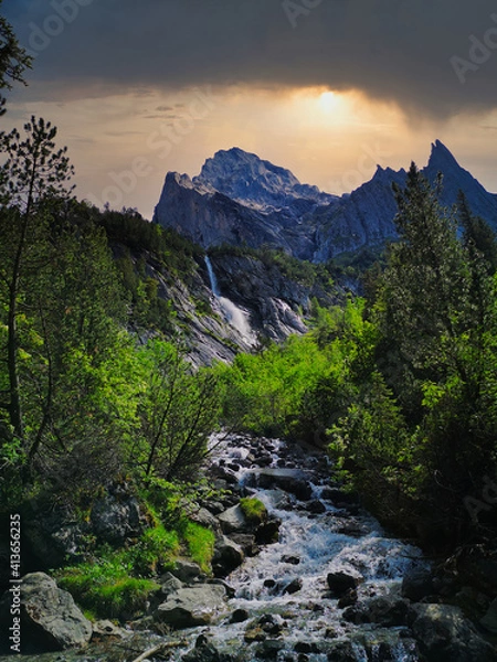 Obraz mountain river in the mountains