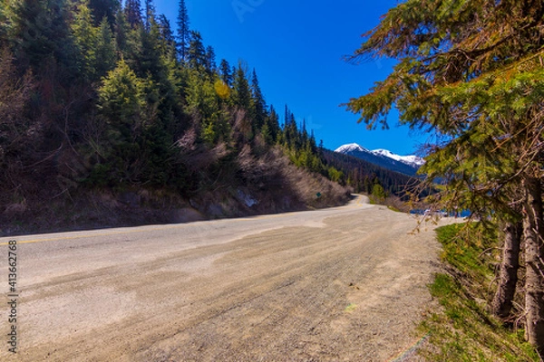 Obraz dirt road canada