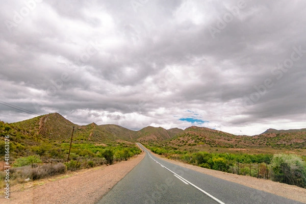 Fototapeta Lone road