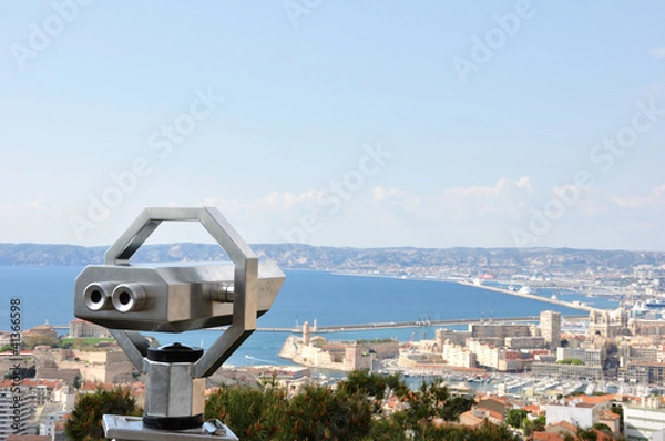 Fototapeta vue sur Marseille