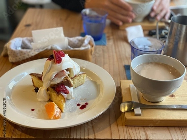 Fototapeta デザートプレート