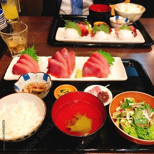 Fototapeta お刺身定食