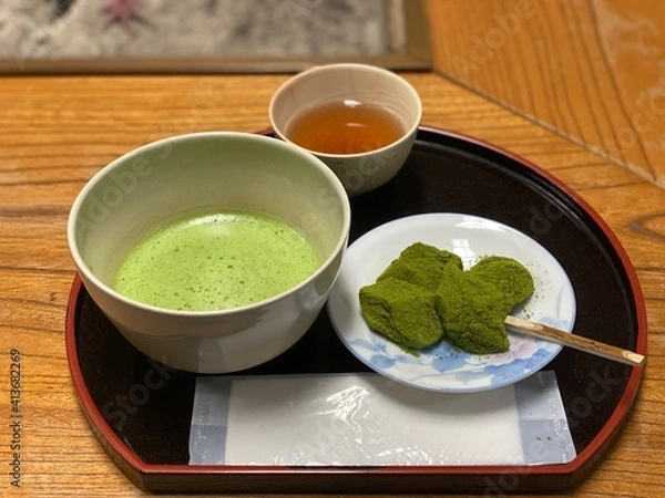 Fototapeta 京都でおやつ