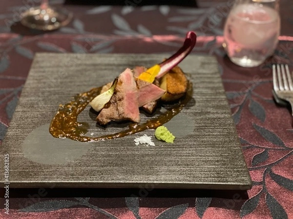 Fototapeta コース料理