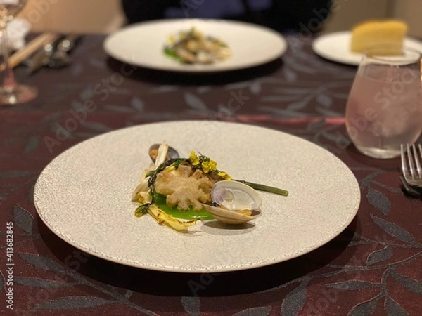 Fototapeta コース料理