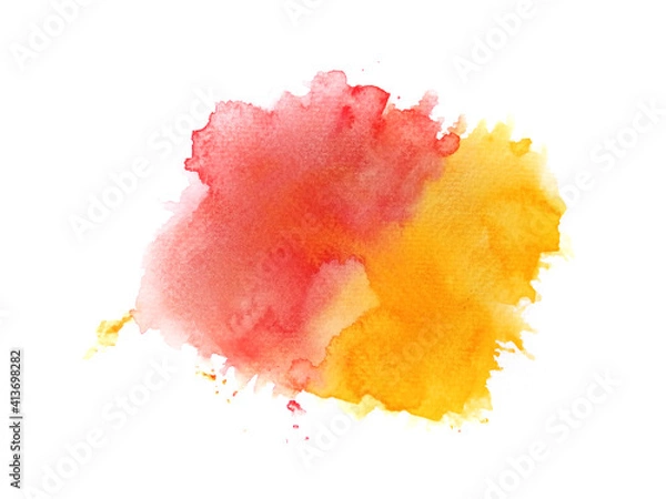 Obraz watercolor paint splashes