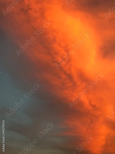 Obraz sunset sky background