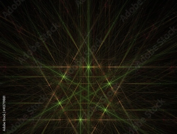 Fototapeta Imaginatory fractal background Image