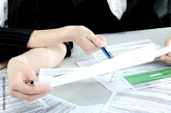 Fototapeta praca w biurze