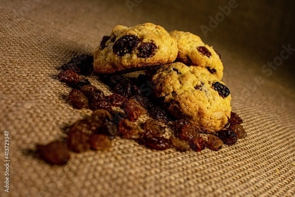 Obraz oatmeal cookies