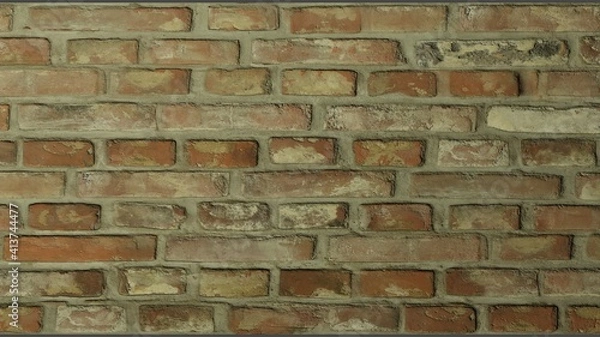 Obraz old brick wall