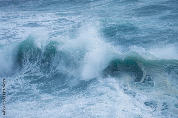 Obraz The sea recalls an ancestral memory of our being. Admiring its beauty and power is always something fascinating.