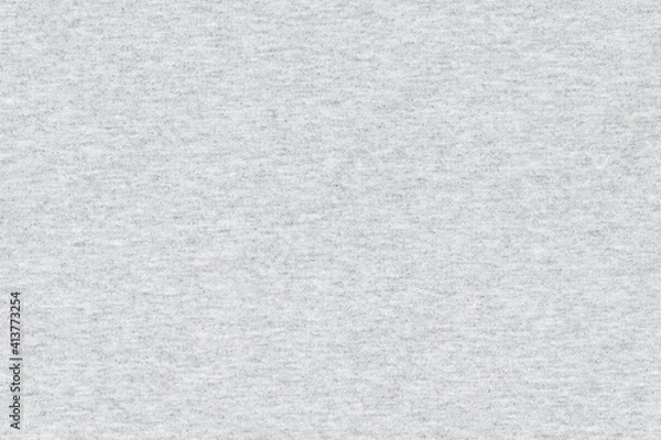 Fototapeta White natural texture of knitted wool textile material background. White crochet cotton fabric woven canvas texture. close up