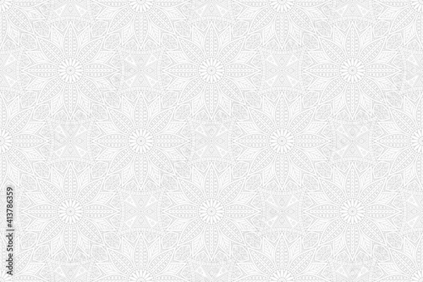 Fototapeta luxury ornamental mandala design background
