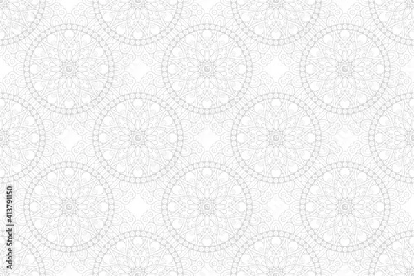Fototapeta luxury ornamental mandala design background