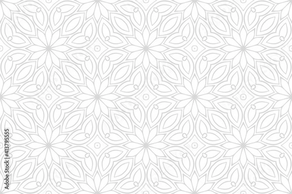 Fototapeta luxury ornamental mandala design background