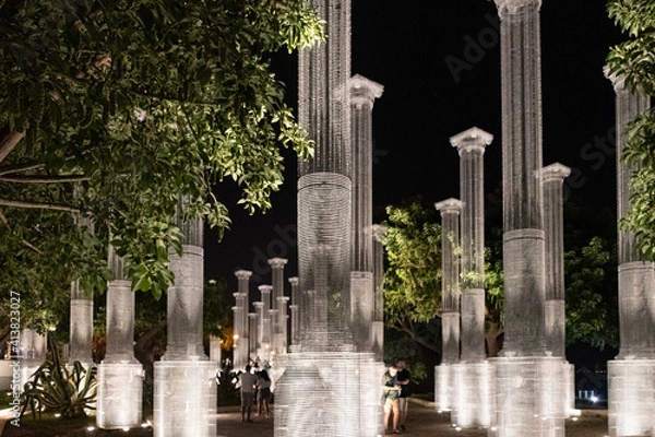 Obraz opera di notte