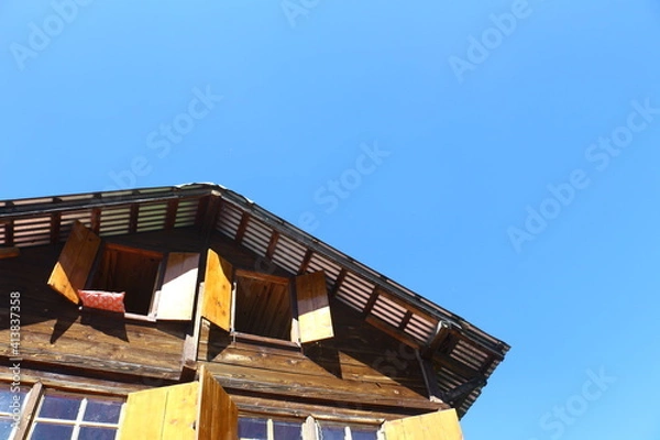 Fototapeta building with sky