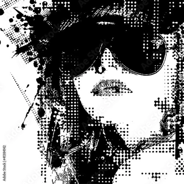 Obraz Kobiety w okularach przeciwsłonecznych