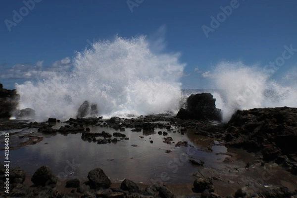 Obraz crashing waves
