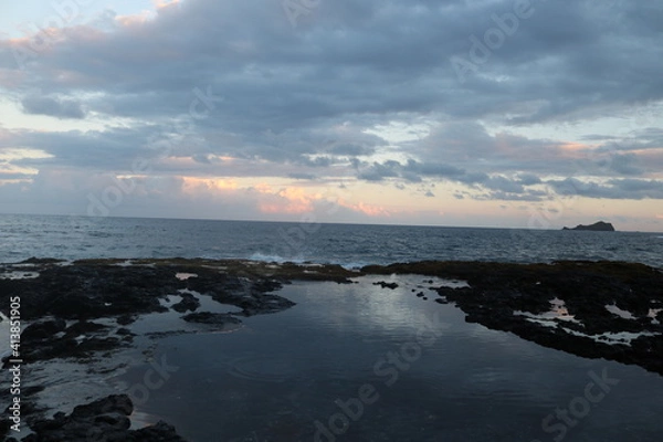 Obraz sunset over the sea