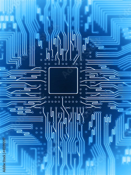 Obraz electric circuit