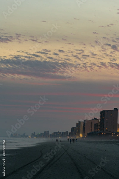 Obraz hotels at the beach