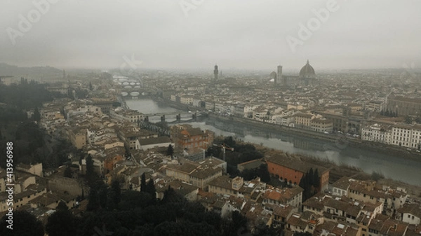 Obraz florence from the air