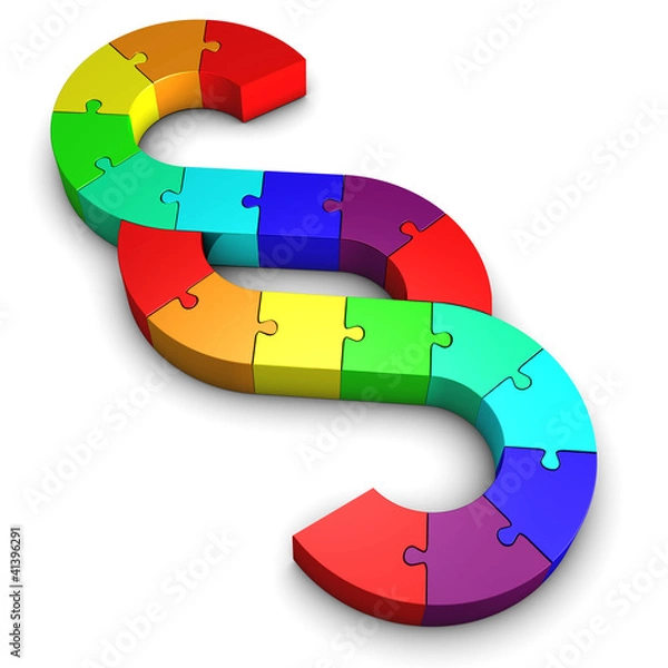 Obraz Paragraph Puzzle