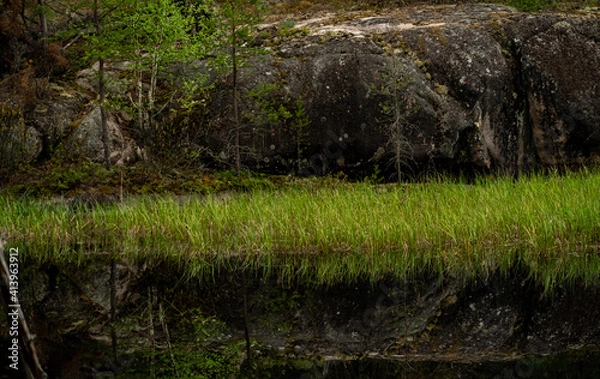 Obraz Ledge Rock Reflection
