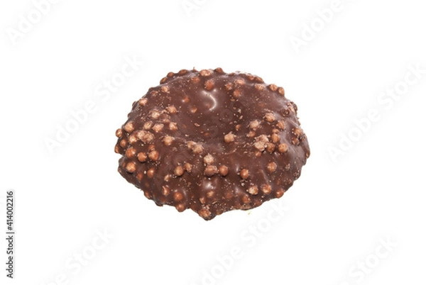 Obraz flour biscuits isolated on white background