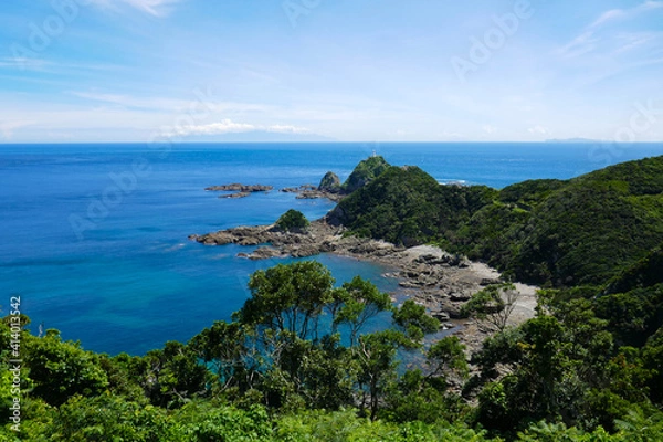Fototapeta 佐多岬から見た屋久島