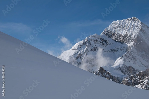 Obraz snow covered mountains