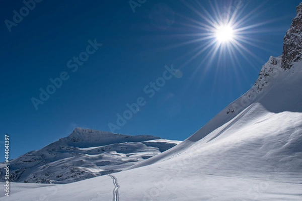 Obraz ski resort in winter