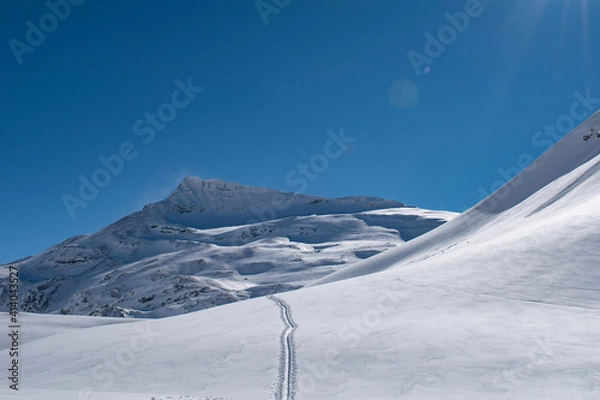 Obraz ski resort in winter