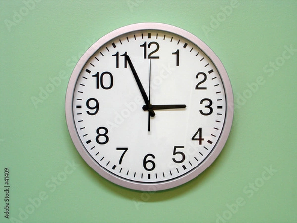 Fototapeta clock