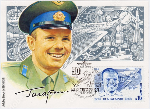 Fototapeta Yuri Gagarin