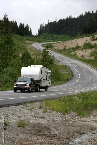 Obraz trailer ,camping