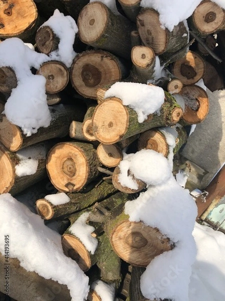 Obraz Сложенные дрова