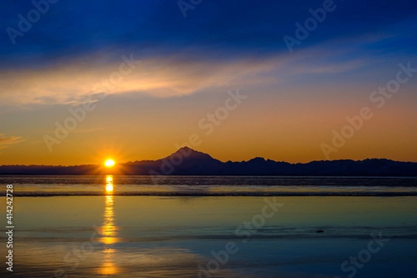 Obraz sunset over the sea