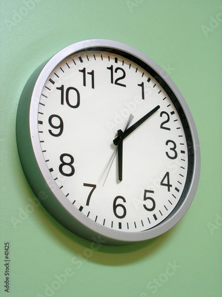 Fototapeta clock