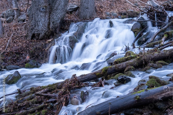 Obraz waterfall in the mountains