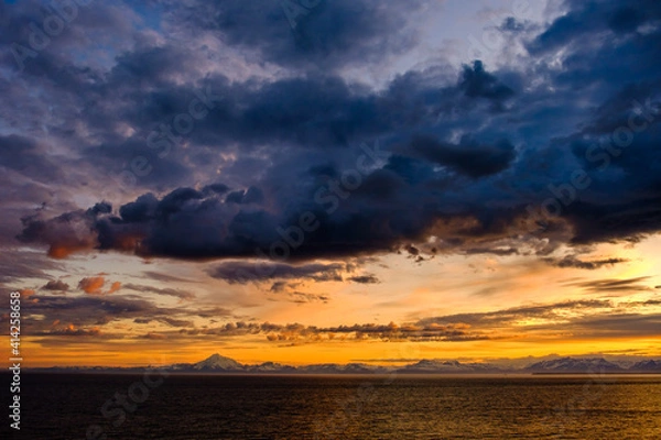 Obraz sunset over the sea