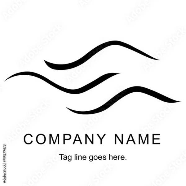 Fototapeta Wind Logo